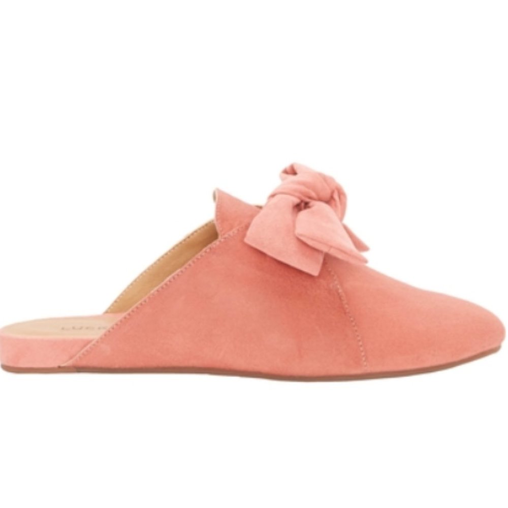 New Lucky Brand Side Bow Slip On Flats